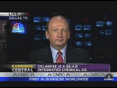 Celanese CEO of Earnings&sbquo;  Outlook