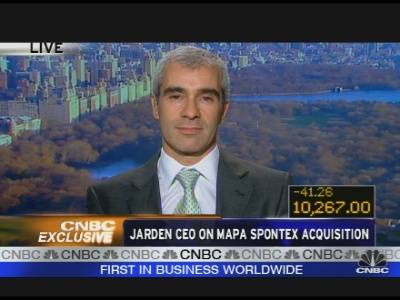 Jarden CEO Sounds Off