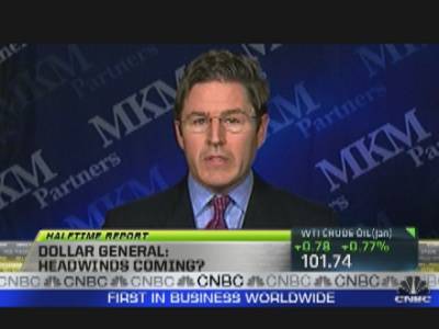 fast money halftime report : Dollar General Headwinds?